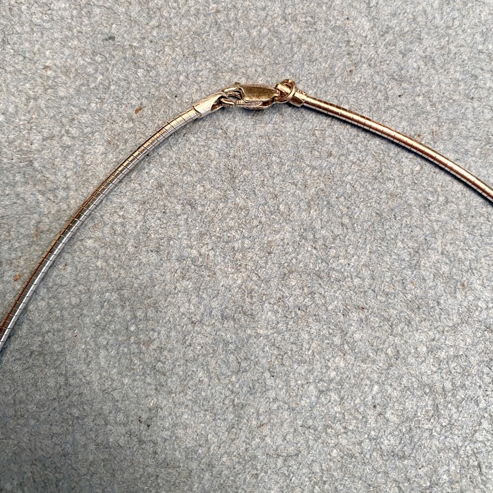 Sterling silver circular chain - Picture 2 of 3